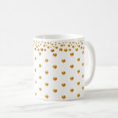 Gouden Stip Confetti Koffiemok (Voorkant rechts)