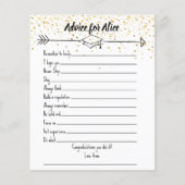 Gouden stippen Elegant afstuderen advies Wijsheids Flyer (Voorkant)