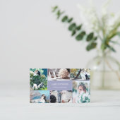 Gouden Stippen Heather Fotocollage Fotograaf Visitekaartje (Staand voorkant)