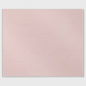 gouden stippen met een donkerroze kleur cadeaupapier (Vlak)