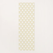 Gouden Stippen op wit Yogamat (Achterkant)