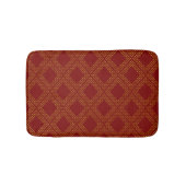 Gouden Stippen Patroon Badmat (Voorkant)
