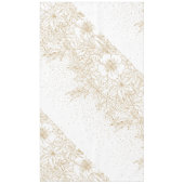 gouden stippen tafelkleed (Voorkant)