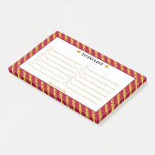 Gouden Stippen Takenlijst Post-it® Notes (Schuin)