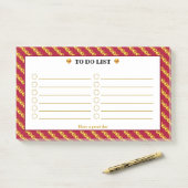 Gouden Stippen Takenlijst Post-it® Notes (Op bureau)