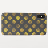 Gouden Stippen Vervaaagd Case-Mate iPhone Case (Achterkant (horizontaal))