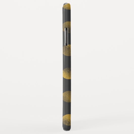 Gouden Stippen Vervaaagd Case-Mate iPhone Case (Achterkant/rechts)