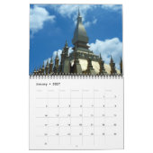 gouden stoepa 2026 kalender (Jan 2027)