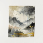 gouden Storm Wandkleed (Voorkant)