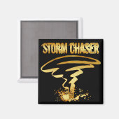 GOUDEN STORMEN CHASER MAGNEET (Voorkant / Achterkant)