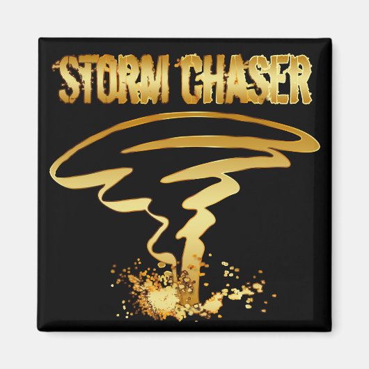 GOUDEN STORMEN CHASER MAGNEET (Voorkant)
