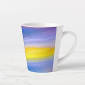 Gouden Straal Abstract Latte Mok (Rechts)