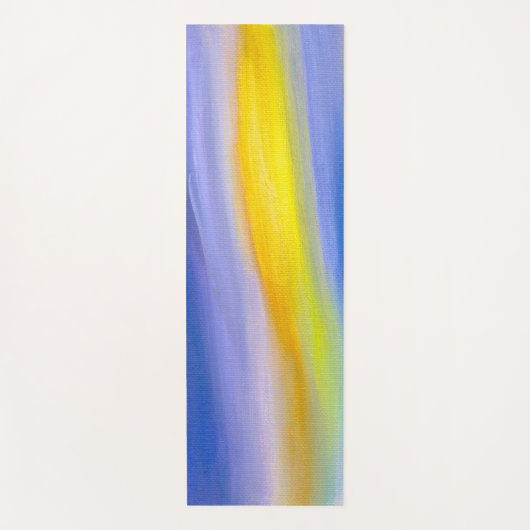 Gouden Straal Abstract Yogamat (Voorkant)