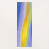Gouden Straal Abstract Yogamat (Achterkant)