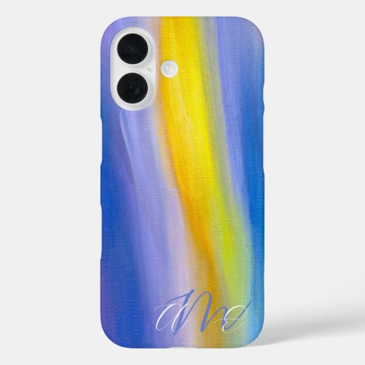 Gouden Straal Moderne Abstracte Kunst Case-Mate iPhone Case (Achterkant)