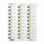 Gouden Stralen Etiket (Full Sheet)