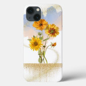 Gouden straling Case-Mate iPhone case (Achterkant)