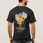 Gouden straling t-shirt (Achterkant)