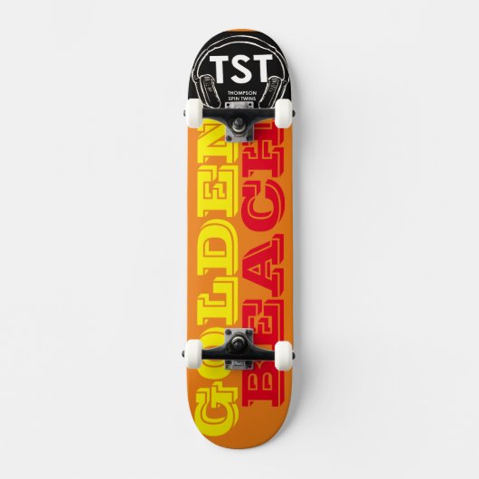GOUDEN STRAND OFFICIËLE Skateboard (Voorkant)