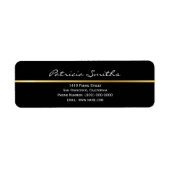 gouden streep, handtekening & etiket (Voorkant)