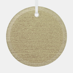 Gouden strepen: Abstracte achtergrond Glas Ornament