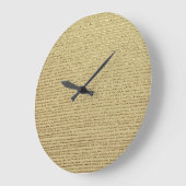 Gouden strepen: Abstracte achtergrond Grote Klok (Hoek)
