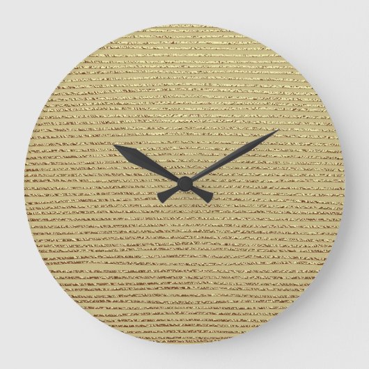 Gouden strepen: Abstracte achtergrond Grote Klok (Voorkant)