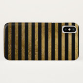 gouden strepen Case-Mate iPhone case (Achterkant (horizontaal))