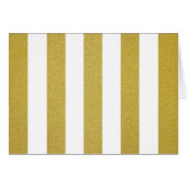 Gouden strepen, witte strepen, gestreept patroon (Voorkant Horizontaal)