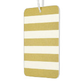 Gouden strepen, witte strepen, gestreept patroon luchtverfrisser (Links)