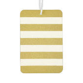 Gouden strepen, witte strepen, gestreept patroon luchtverfrisser (Achterkant)