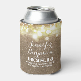 Gouden String Lights Glam Bruiloft Blikjeskoeler