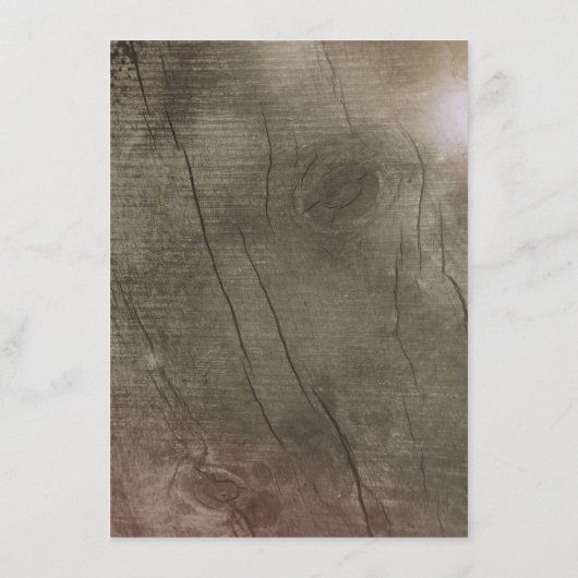 Gouden String Lights Rustieke Bruiloft Details Informatiekaartje (Achterkant)