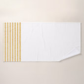 Gouden Stripe Badhanddoek (Badhanddoek)
