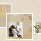 Gouden structuur Elegante huwelijksuitnodiging Kaart