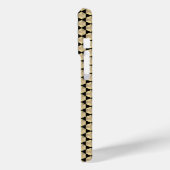 Gouden Stud Sequins Geometrie Case-Mate iPhone Case (Achterkant / Links)