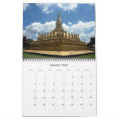 Gouden Stupa 2026 Kalender (Jan 2026)