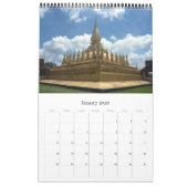 gouden stupa cambodia kalender (Jan 2026)