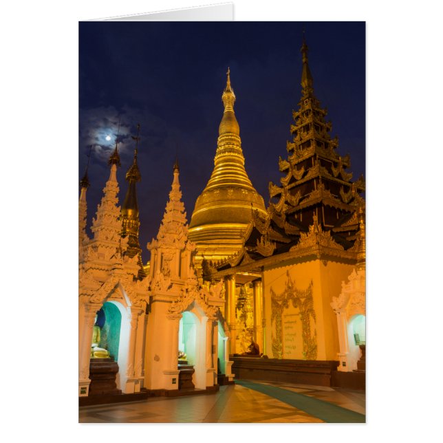 Gouden Stupa en tempels (Voorkant)