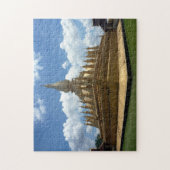 gouden stupa laos legpuzzel (Verticaal)