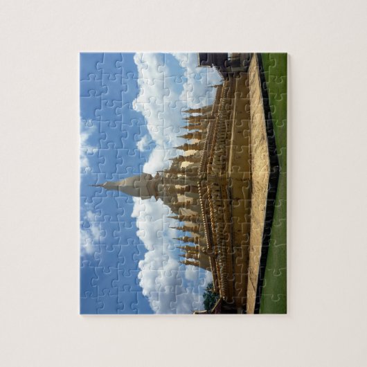 gouden stupa laos legpuzzel (Verticaal)