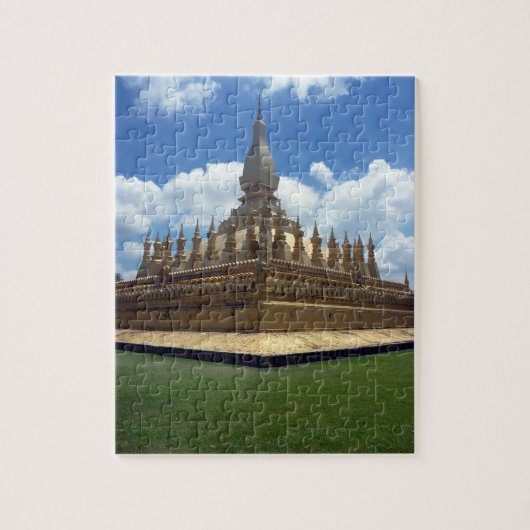 gouden stupa legpuzzel (Verticaal)