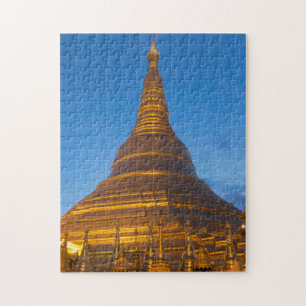 Gouden Stupa Pagoga Legpuzzel