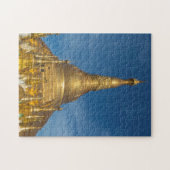 Gouden Stupa Tempel Legpuzzel (Horizontaal)