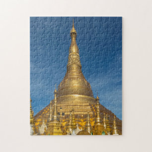 Gouden Stupa Tempel Legpuzzel
