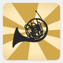 Gouden Sunburst Franse Hoorn Brass Muziekinstrumen