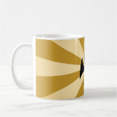 Gouden Sunburst Franse hoorn messing muziekinstrum Koffiemok (Links)