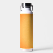 Gouden Sunset Sparkle Geïsoleerde Fles (Voorkant)