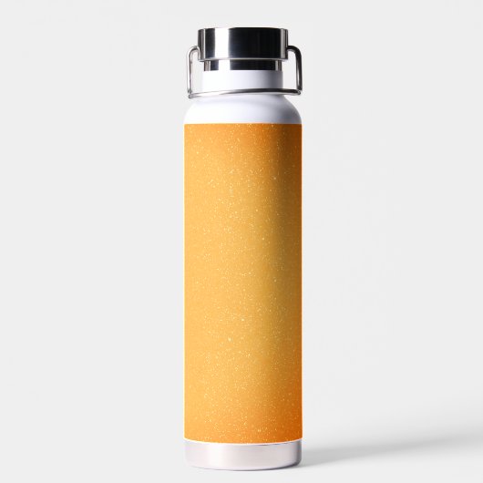Gouden Sunset Sparkle Geïsoleerde Fles (Achterkant)