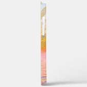 Gouden Sunset Sun Mandala Waterverf Zee Case-Mate iPhone Case (Achterkant / Links)